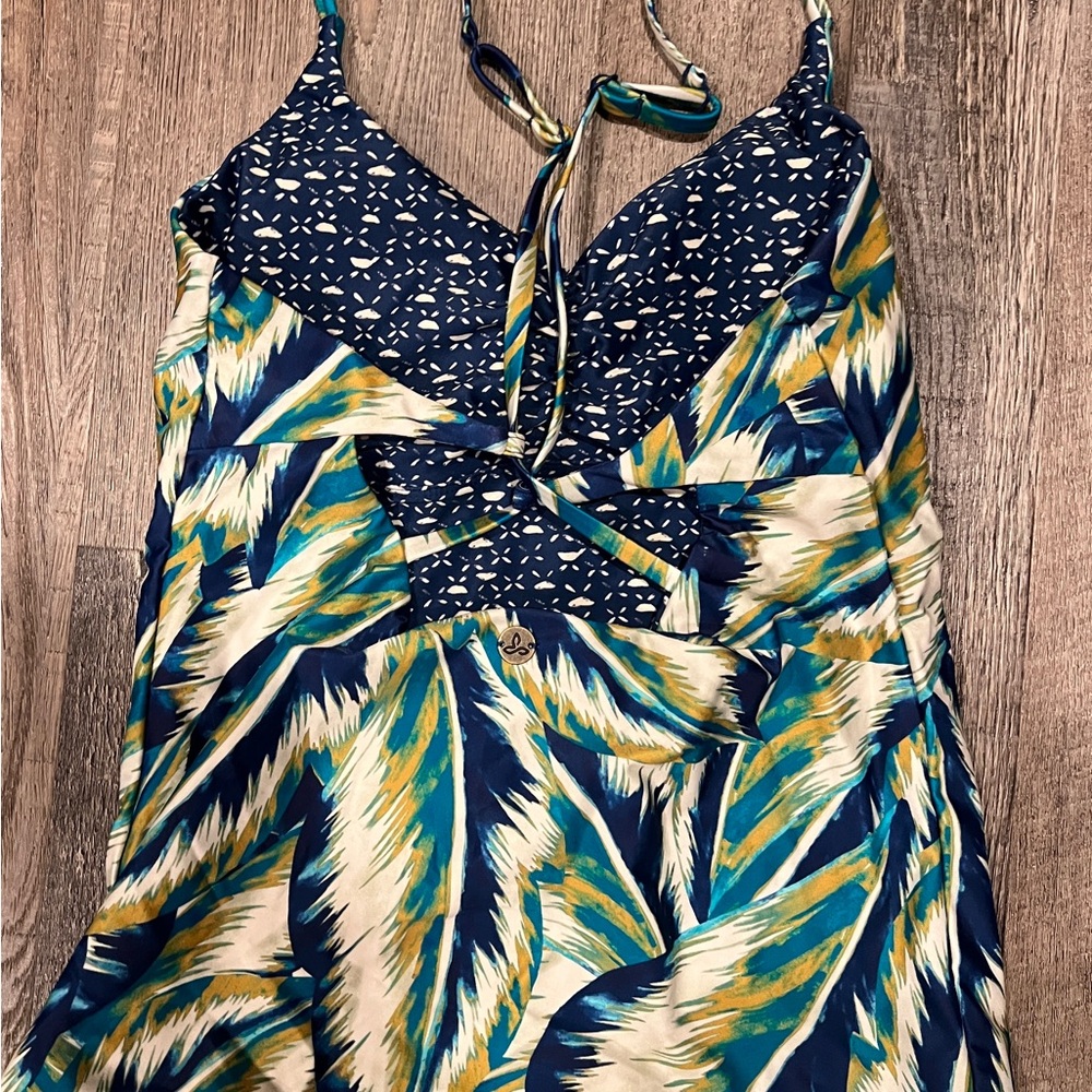 Prana Jess Reversible Tankini Top Tropic Panama NWT Size S - Picture 3 of 4